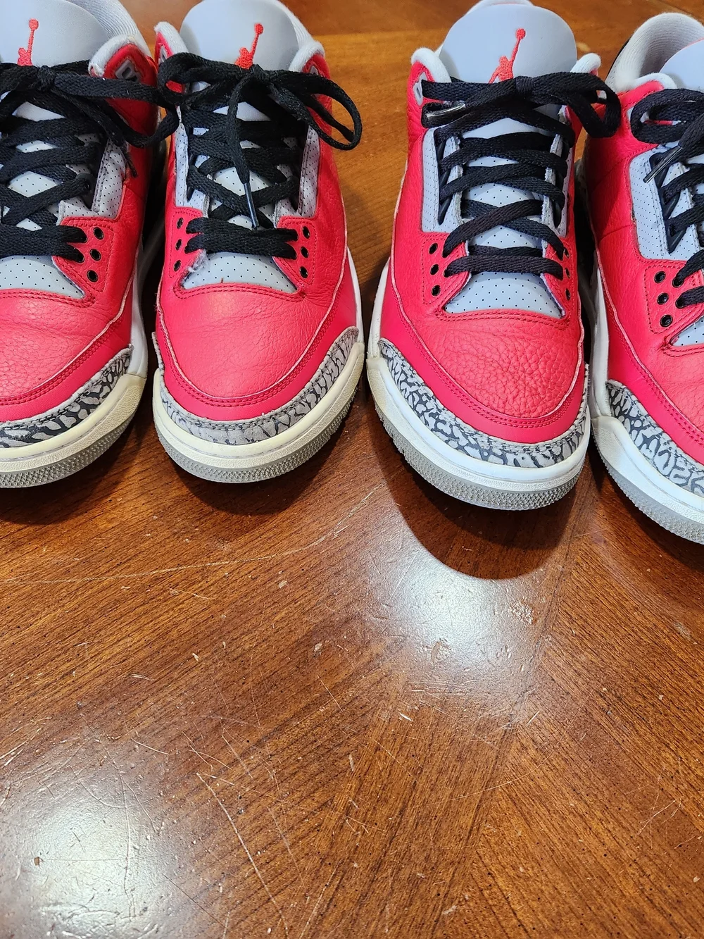2 Jordan Retro 3s Size 9 Used Condition No Separation